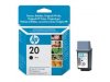 černá inkoustová tisková kazeta No.20 (28ml.)